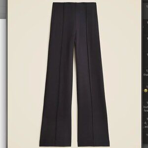 Jcrew Wide-leg pant in stretch ponte